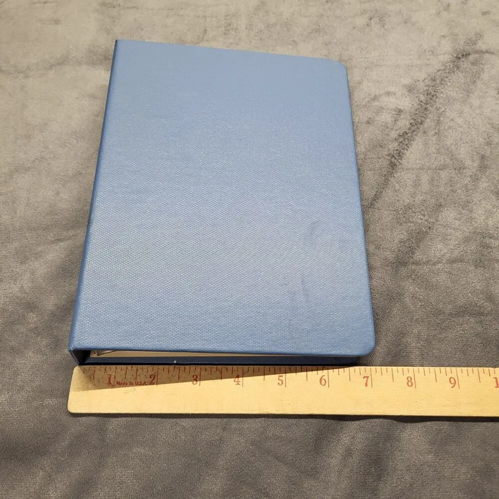 Vintage Wilson Jones 310-10ft Telephone & Address Book Analog 3 ring